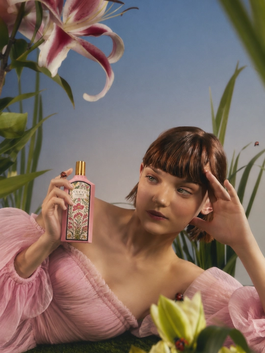 Gucci Flora Gorgeous Gardenia ayollar atiri, gulli, mevali Eau de Parfum, gardeniya ifori