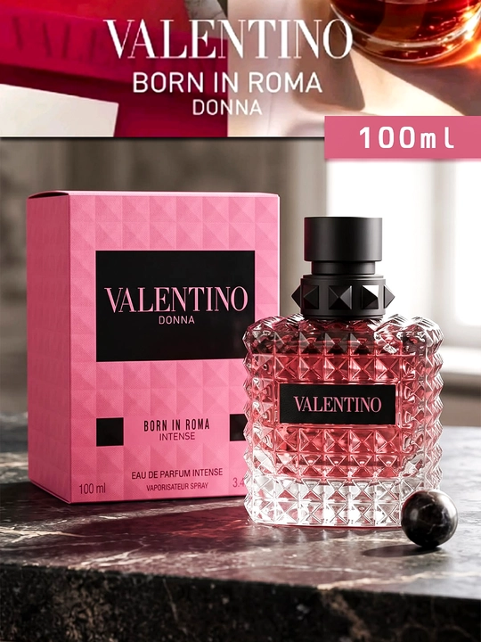 Женские духи Valentino BORN IN ROMA DONNA 100мл ноты мандарина