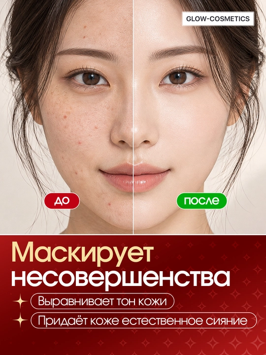 Kushon TIRTIR Mask Fit Red Cushion SPF40 PA++, 13, 17, 19, 21, 23 ranglari, soyalari