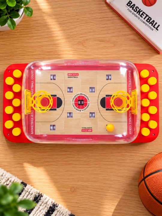 Stol basketboli bolalar uchun ikki kishilik sport o‘yini, 40 × 20 × 10 sm