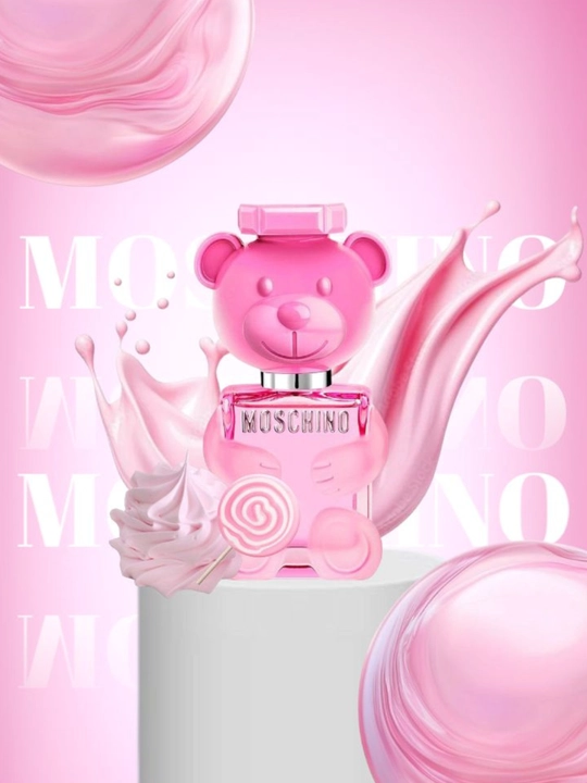 Moschino Toy 2 Bubble Gum ayollar atiri, shirin gulli-mevali Eau de Toilette, saqich ifori