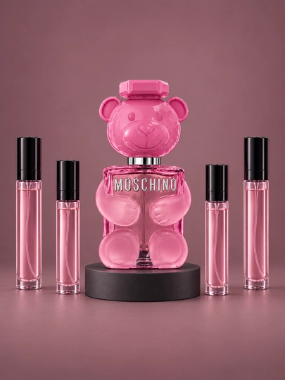 Moschino Toy 2 Bubble Gum ayollar atiri, shirin gulli-mevali Eau de Toilette, saqich ifori - 