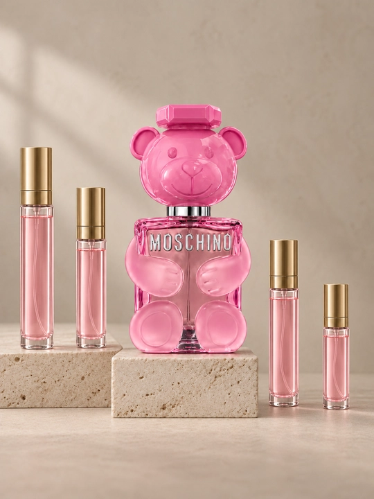Moschino Toy 2 Bubble Gum ayollar atiri, shirin gulli-mevali Eau de Toilette, saqich ifori