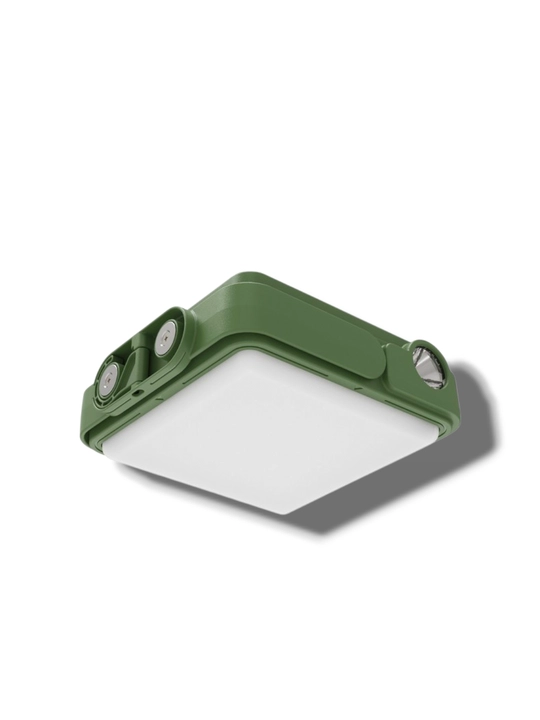 LED fonar quyosh paneli bilan, 3600 mAh batareya, 7–10 soat yorug‘lik, portativ fonar