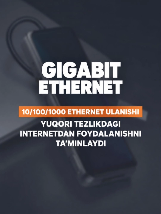 Хаб 12-в-1, Type-C, многопортовый адаптер 4K HDMI, PD, считыватель карт SD/TF, McP - FITIT