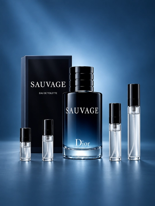 Dior Sauvage erkaklar xushbo'ylangan suv, yangi sitrusli va yog‘ochsimon hid, parfyumi