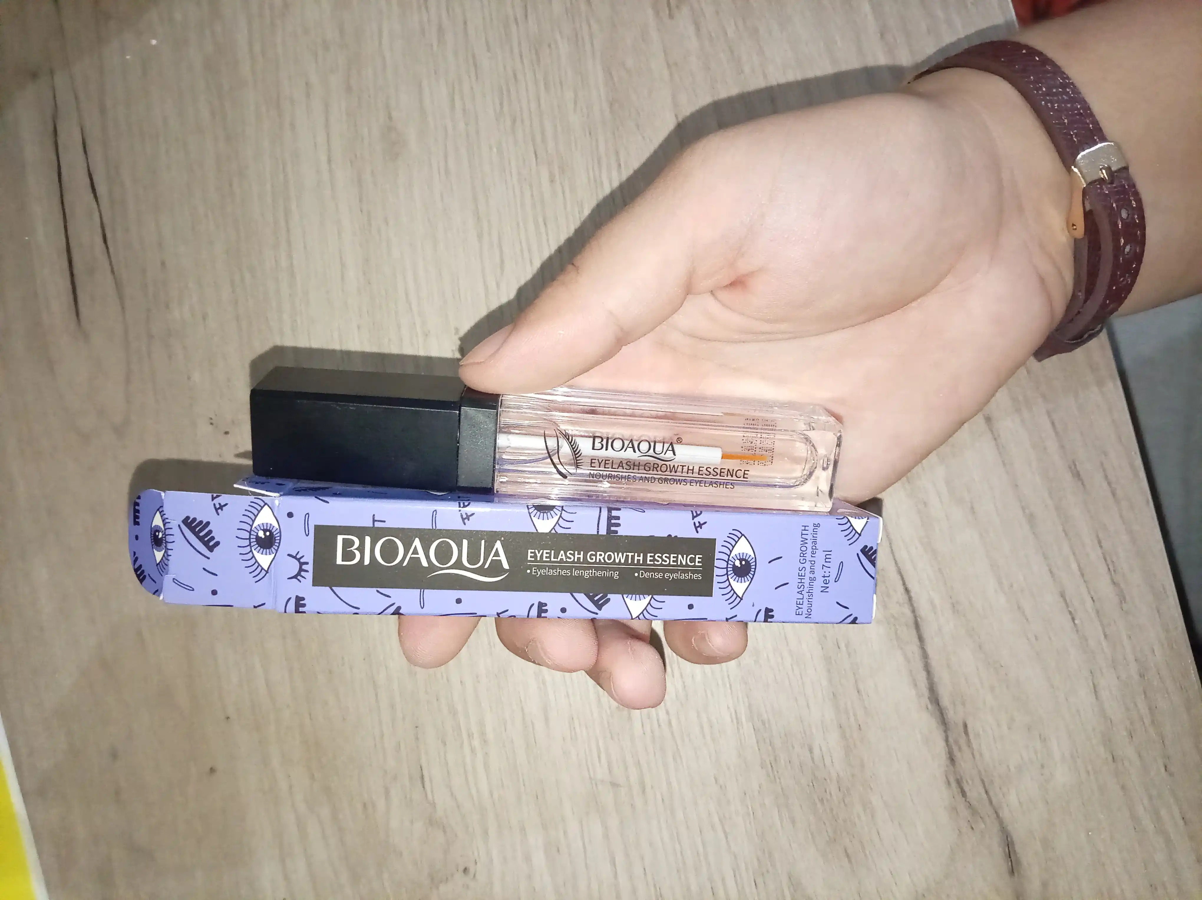 Эссенция для быстрого роста ресниц и питание бровей BioAqua Eyelash Growth Essence, 7 мл