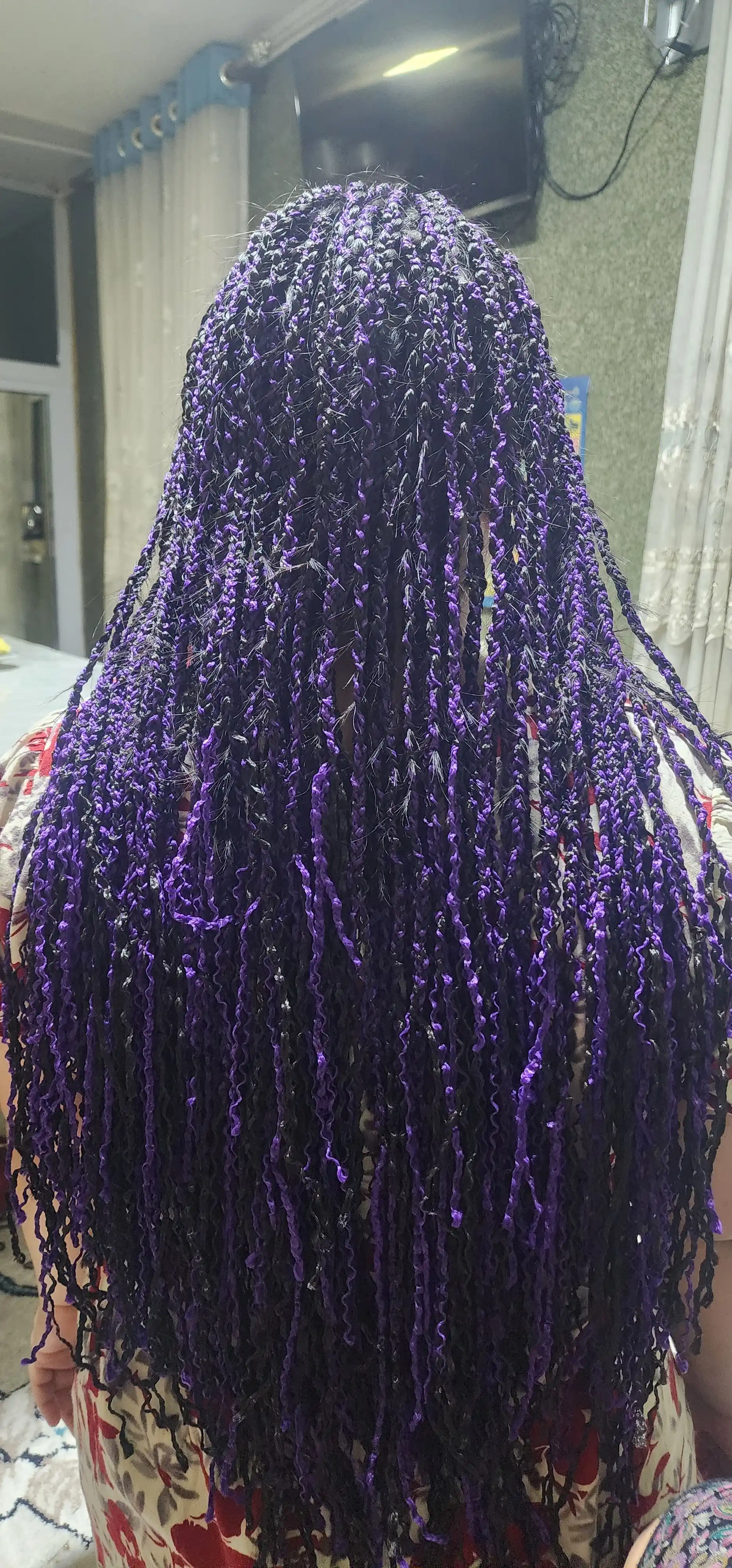 Искусственные волосы для плетения Braid, макаронные локоны, 100 г, разные цвета
