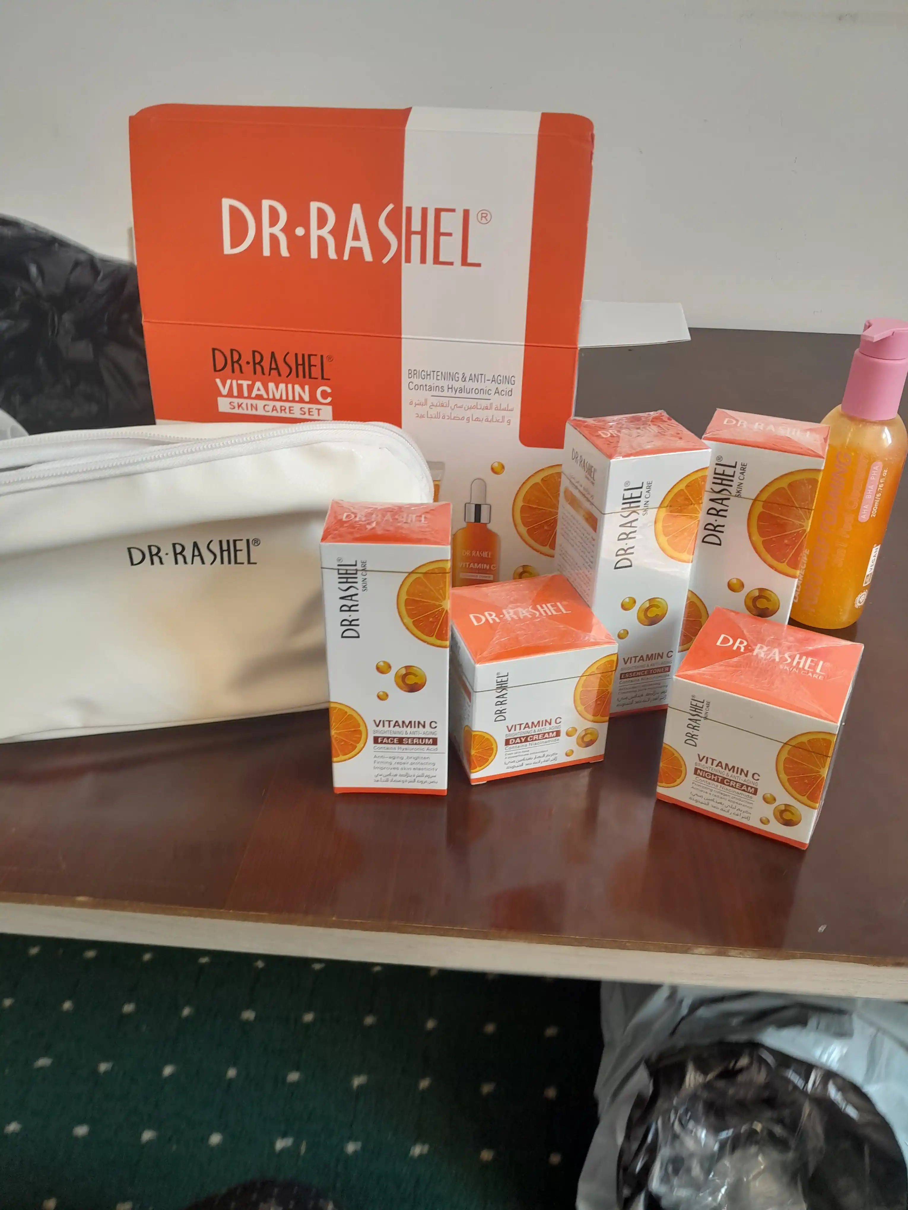 Подарочный набор косметики для ухода за лицом и телом Dr. Rashel, комплексный уход