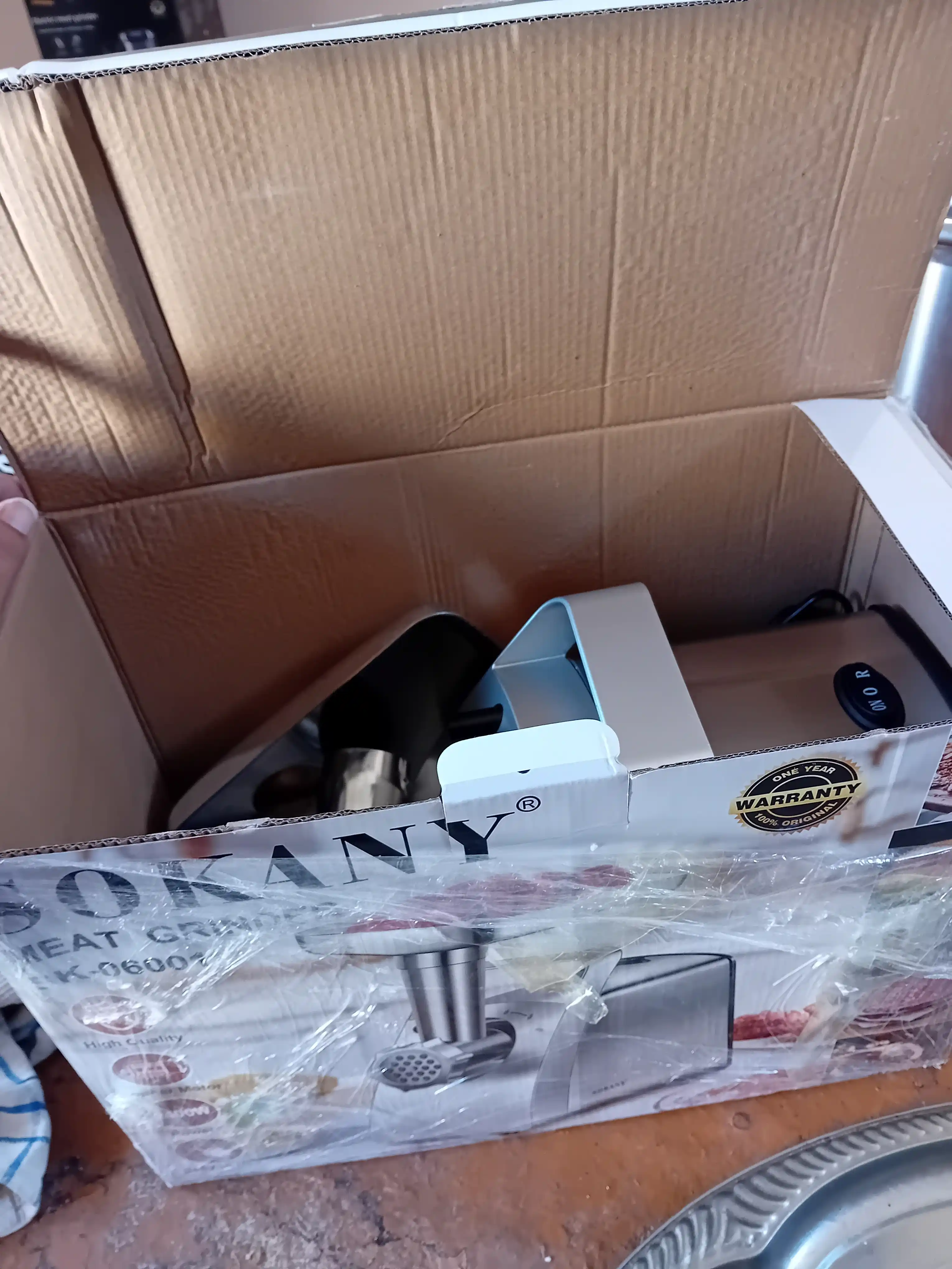 SOKANY SK-06001 Oliy sifatli elektr go‘sht maydalagich  2400W