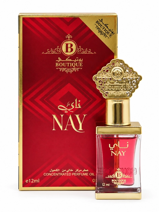 Масляные духи Boutique NAY для женщин, концентрированные, без спирта, 12 мл - 