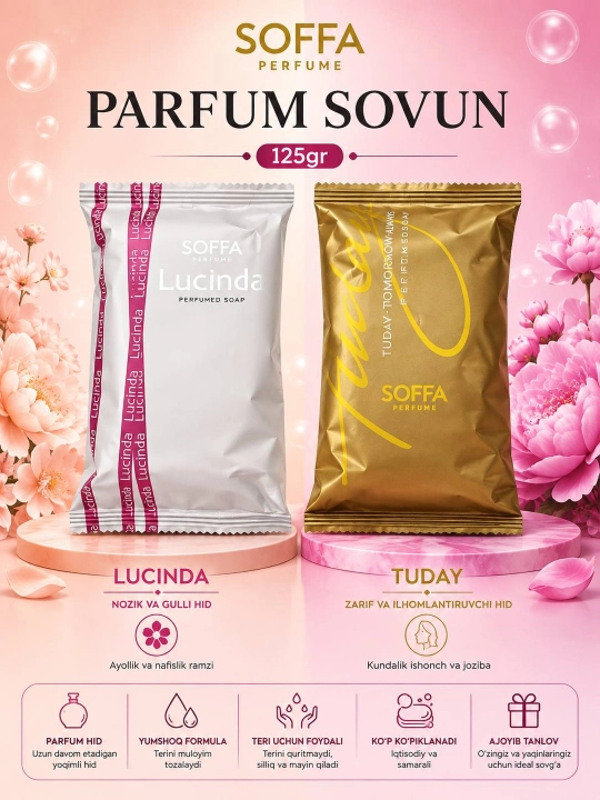 Parfyum sovun, 125 g - 
