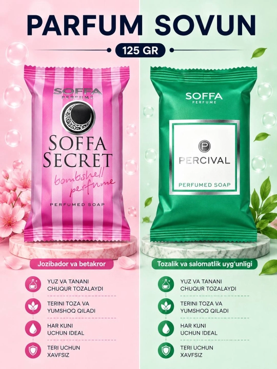 Parfyum sovun, 125 g - 