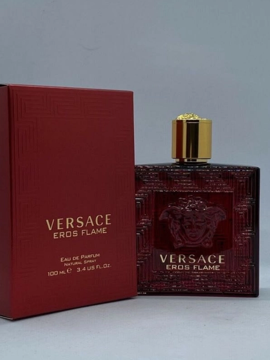 Versace Eros Flame erkaklar parfyumlangan suvi, sitrusli ziravorli yog‘och ifori
