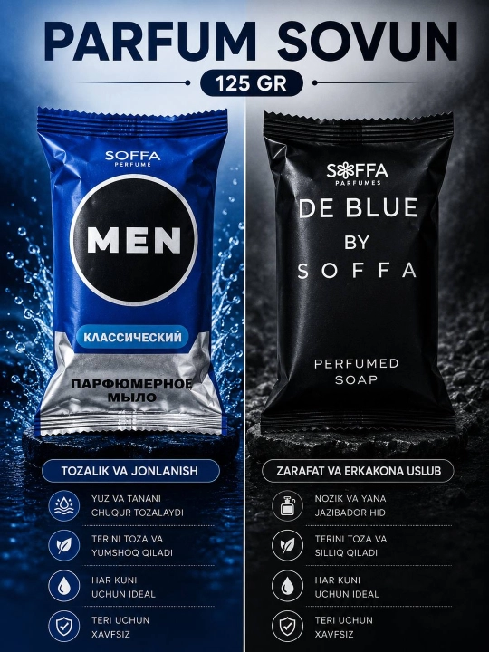 Parfyum sovun, 125 g - 