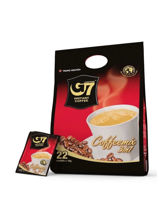 Кофе растворимый G7 3-in-1, 22 саше × 16 г - 