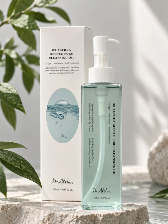 Dr.Althea Gentle Pore Cleansing Oil — yuz uchun gidrofil moy, teshiklarni tozalash, 150 ml - 