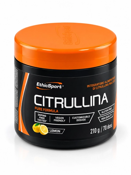 EthicSport Citrulline 210 g, Limon ta’mi — sitrullin