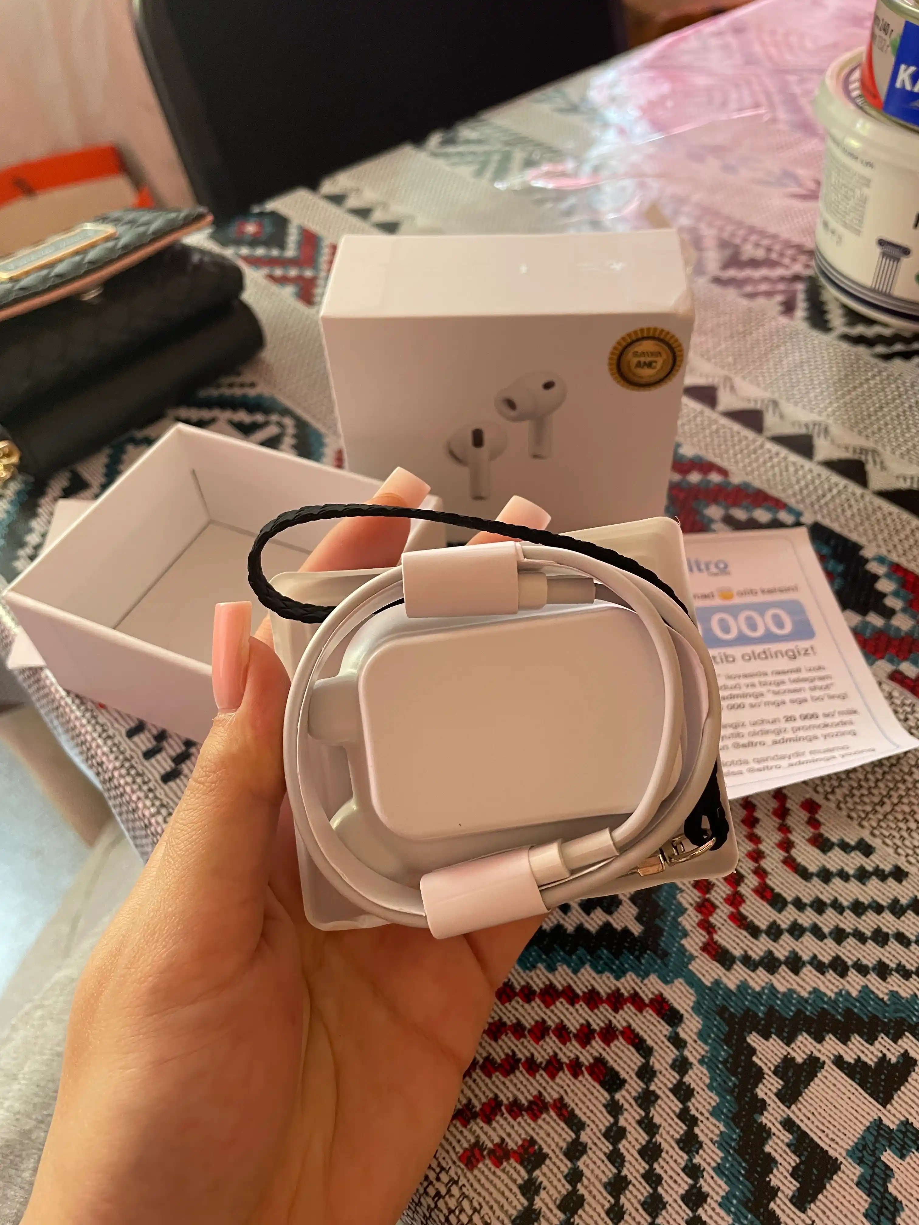 Pods Pro 3 ANC, quloqchinlar bluetooth, simiz quloqchin
