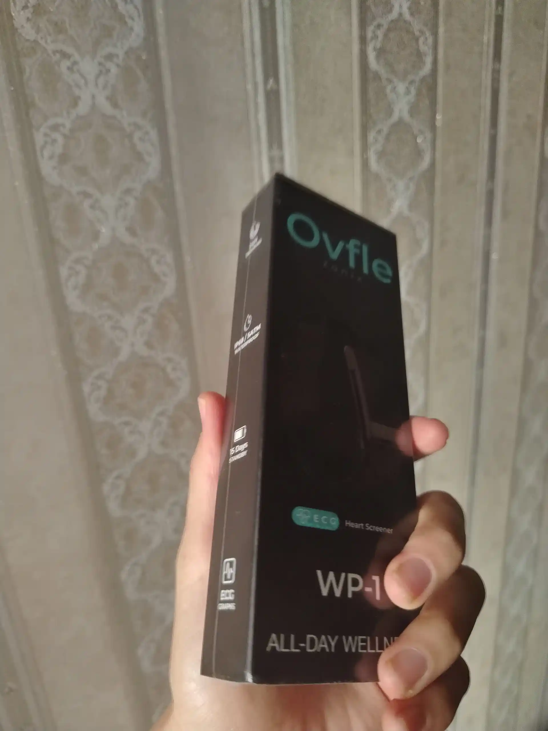 Cмарт-браслет, WP 100+ спортивных режимов, ECG, Bluetooth, IP68, 5ATM