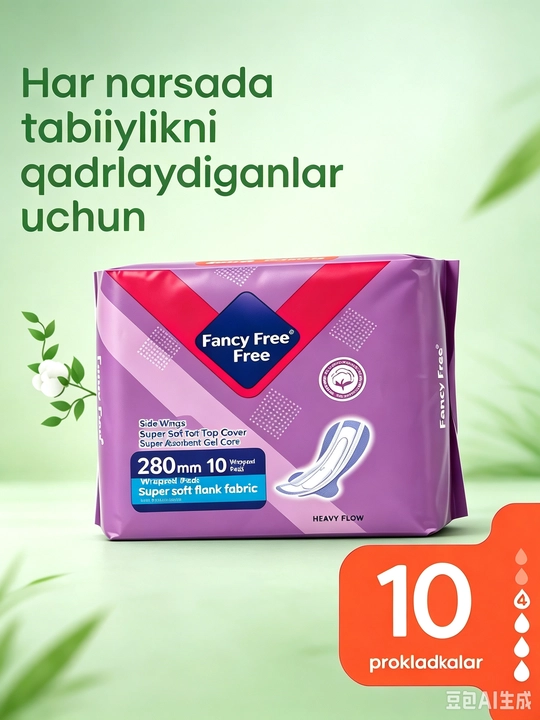 Ayollar uchun kunlik proklakadkalar qulay yumshoq paxtadan oson almashadi