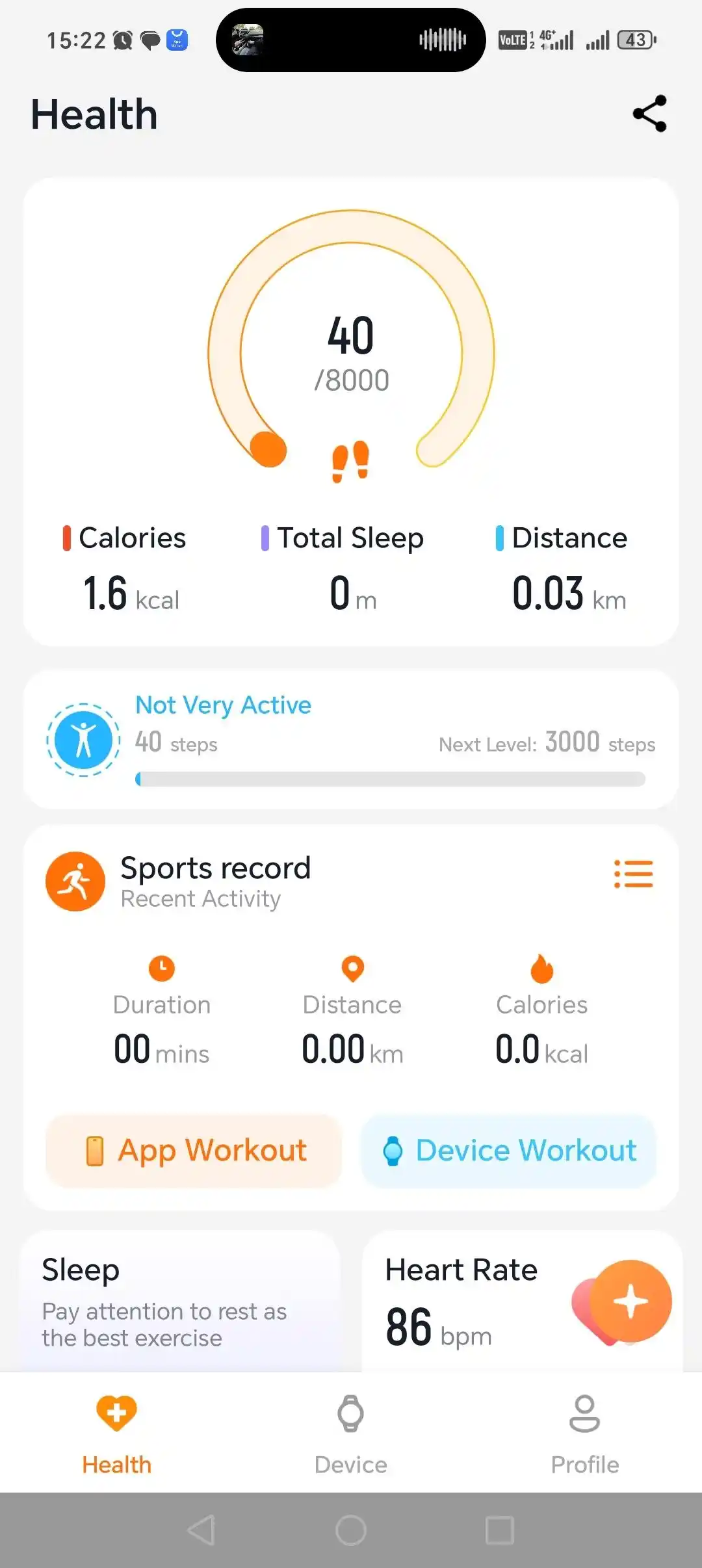 Cмарт-браслет, WP 100+ спортивных режимов, ECG, Bluetooth, IP68, 5ATM
