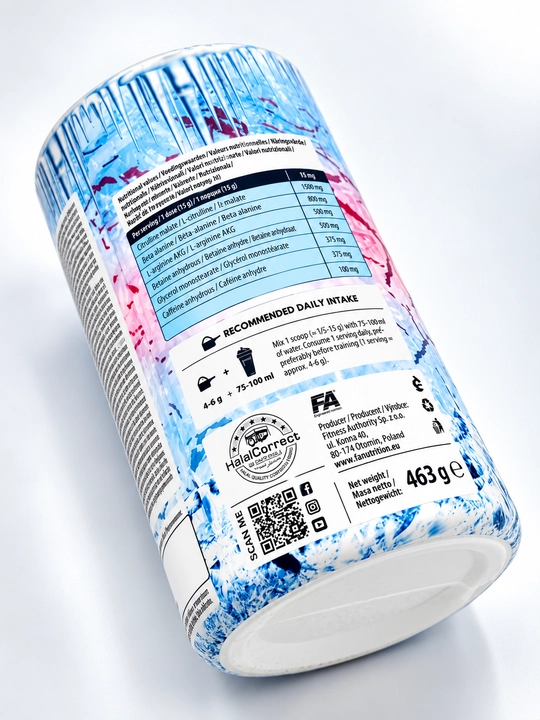 FA ICE PUMP Pre-Workout 480 г — предтренировочный комплекс