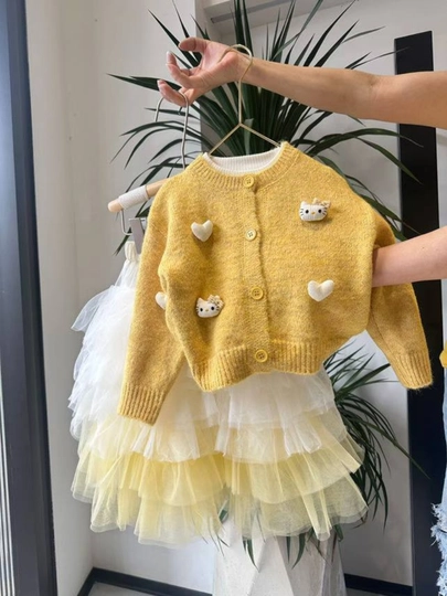 Комплект одежды тройка для девочки, нарядный детский комплект, 4–9 лет
