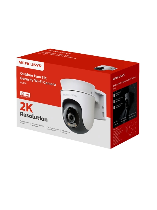 IP-камера MERCUSYS MC510, уличная, Wi-Fi, 2K 3 Мп, 360°, IP65
