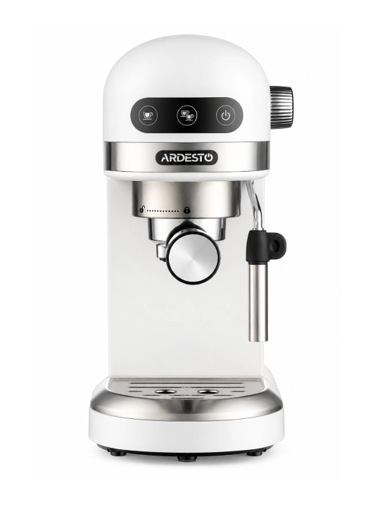 Кофеварка рожковая Ardesto YCM-E1500/1, 15 бар, 1.4л, 1350Вт, Белая
