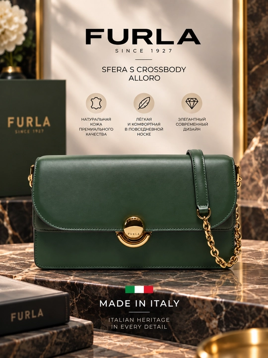 Sumka FURLA SFERA S CROSSBODY ALLORO - 