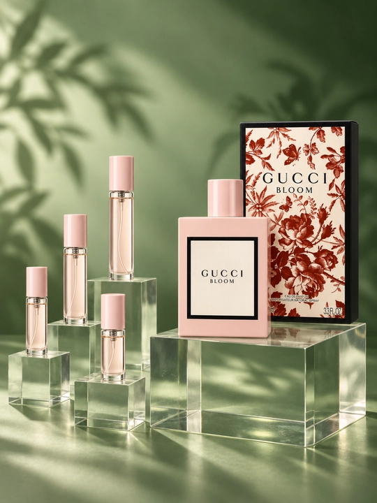 Gucci Bloom ayollar atiri, Eau de Parfum, yasemin, tuberoza va gulli hidli parfyum - 