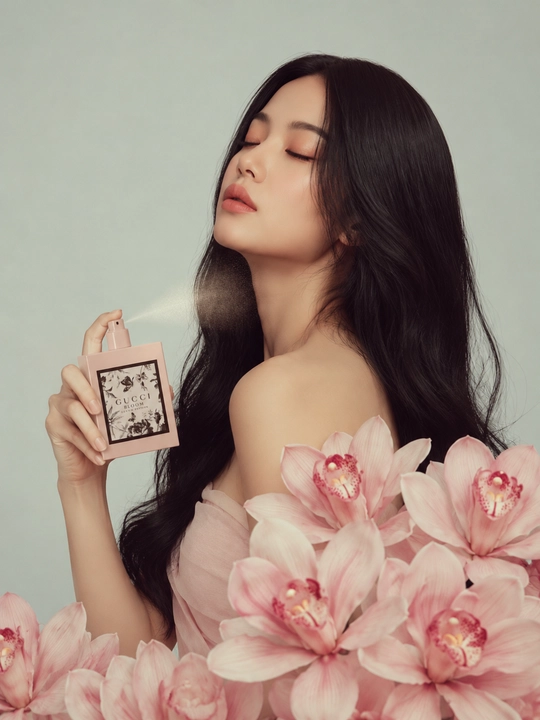 Gucci Bloom ayollar atiri, Eau de Parfum, yasemin, tuberoza va gulli hidli parfyum