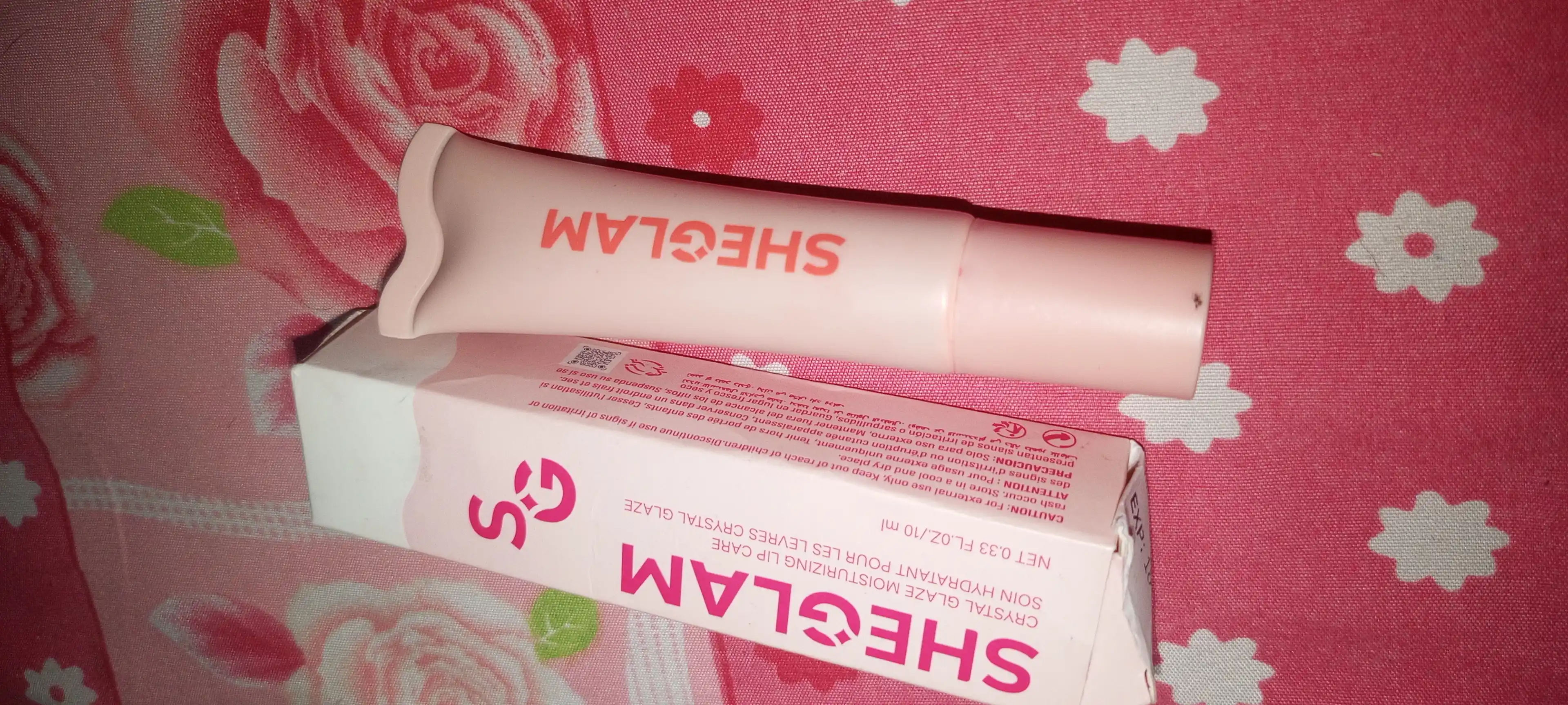 SHEGLAM Crystal Glaze lab yaltirog‘i, namlovchi, yaltiroq