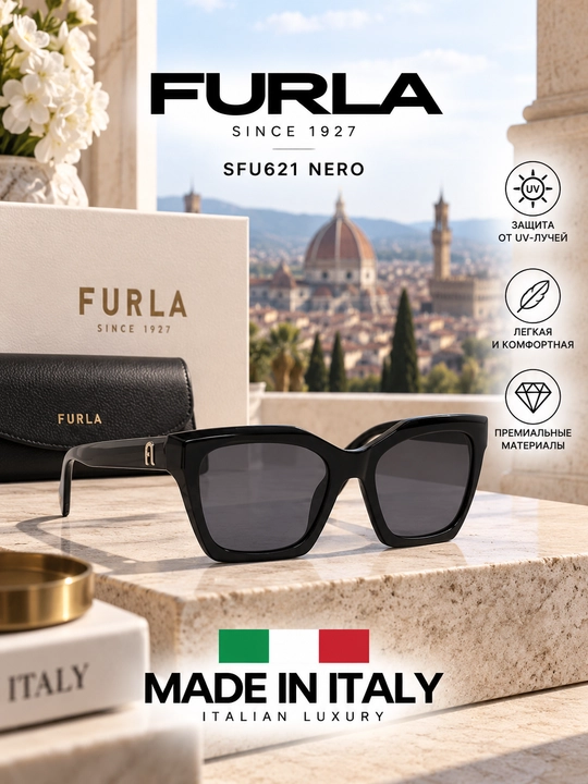 Очки FURLA SFU621 NERO - 