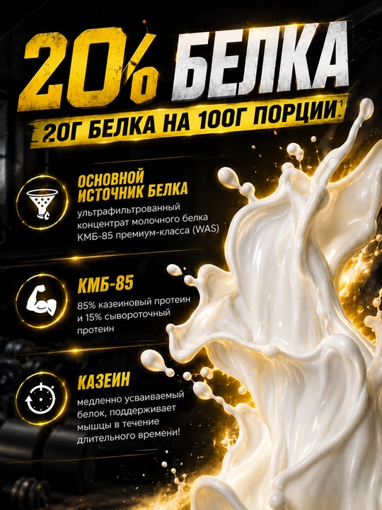 SoulWay geyneri, mushak massasini oshirish uchun oqsil-uglevodli sport ozuqasi