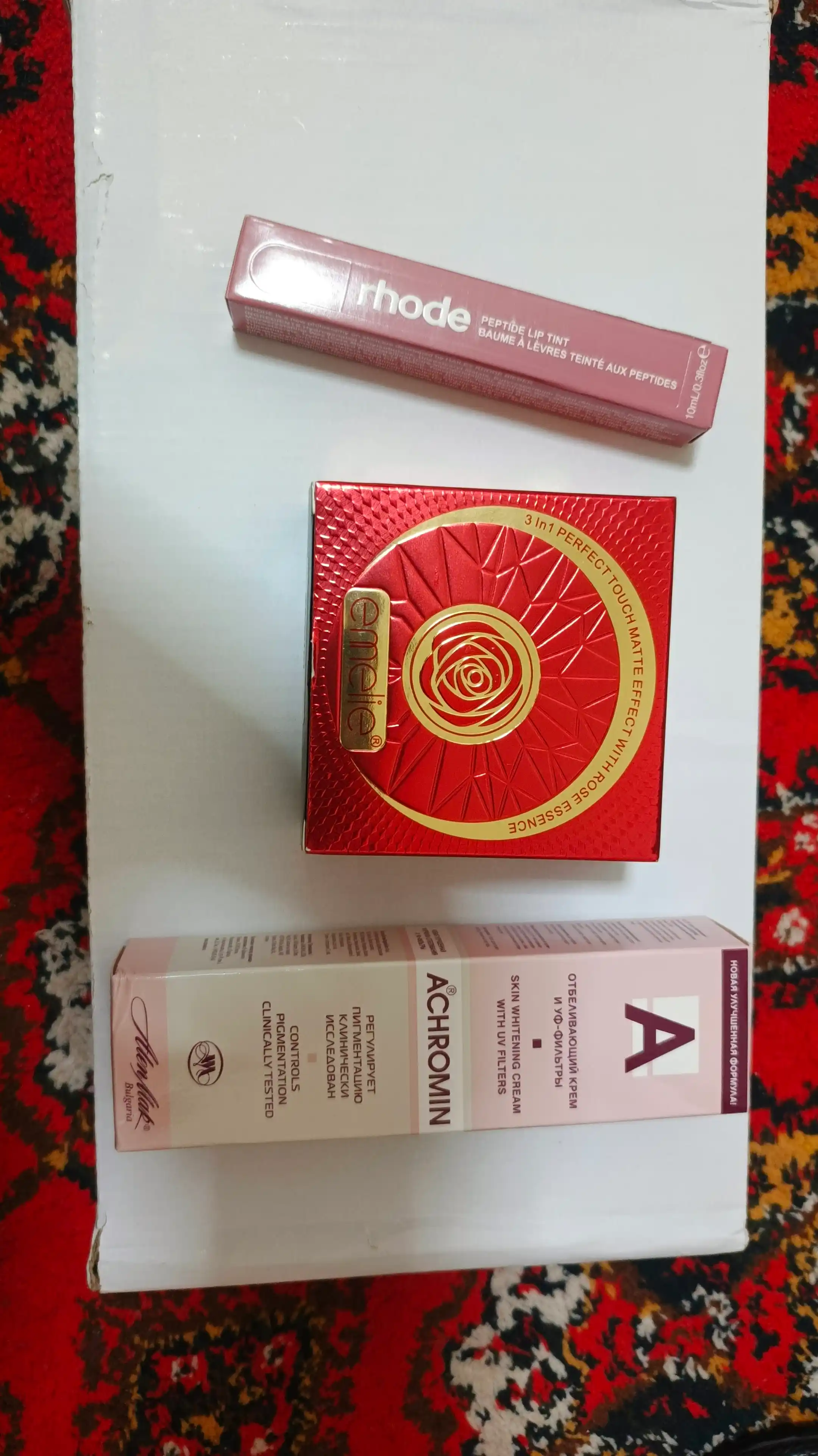 Yuz va tana uchun oqartiruvchi Achromin kremi, intim sohalar uchun ham mos, 45 ml