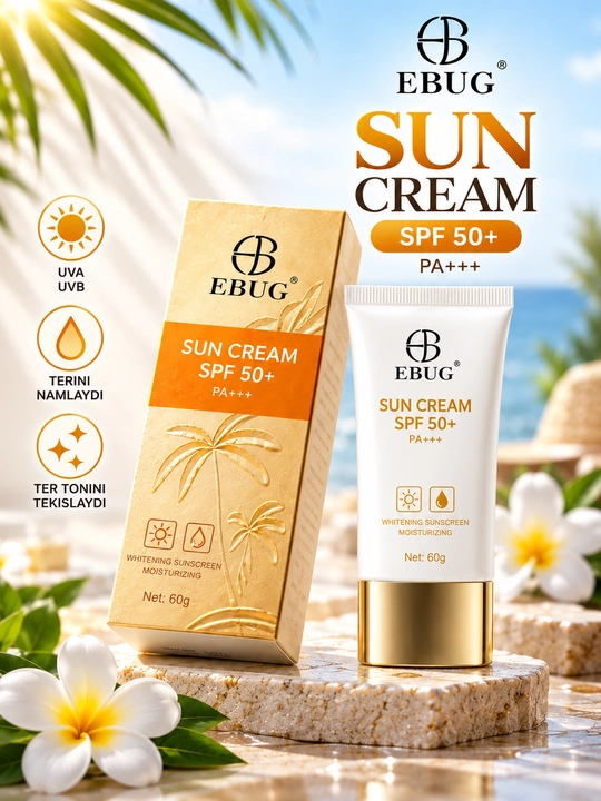 Quyoshdan himoya krem yuz uchun Enough Collagen Whitening Moisture Sun 3in1 SPF50 PA+++ - 