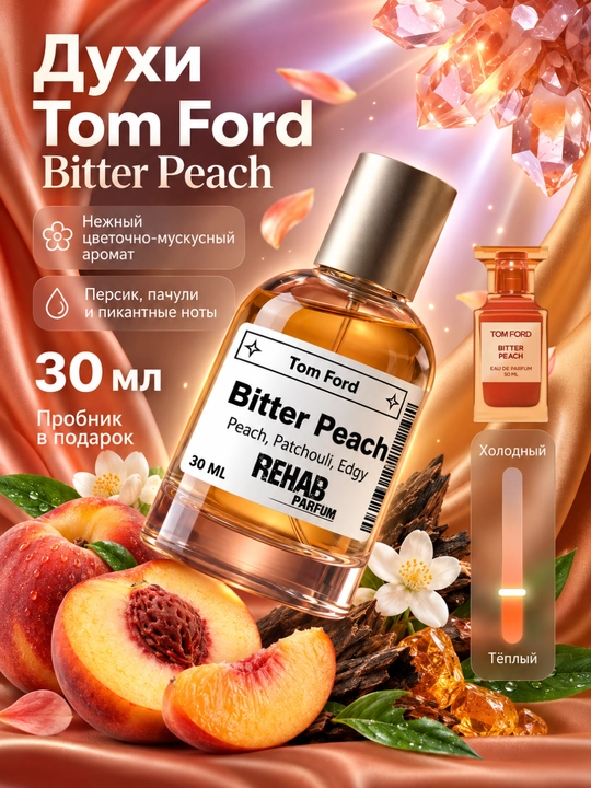 Bitter Peach Tom Ford унисекс extrait de parfum по мотивам 30 мл - 