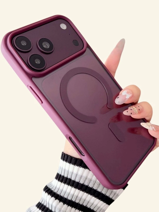 Iphone 18Pro, iphone18ProMax uchun g'ilof, chexol, rangli silikon g‘ilof - 