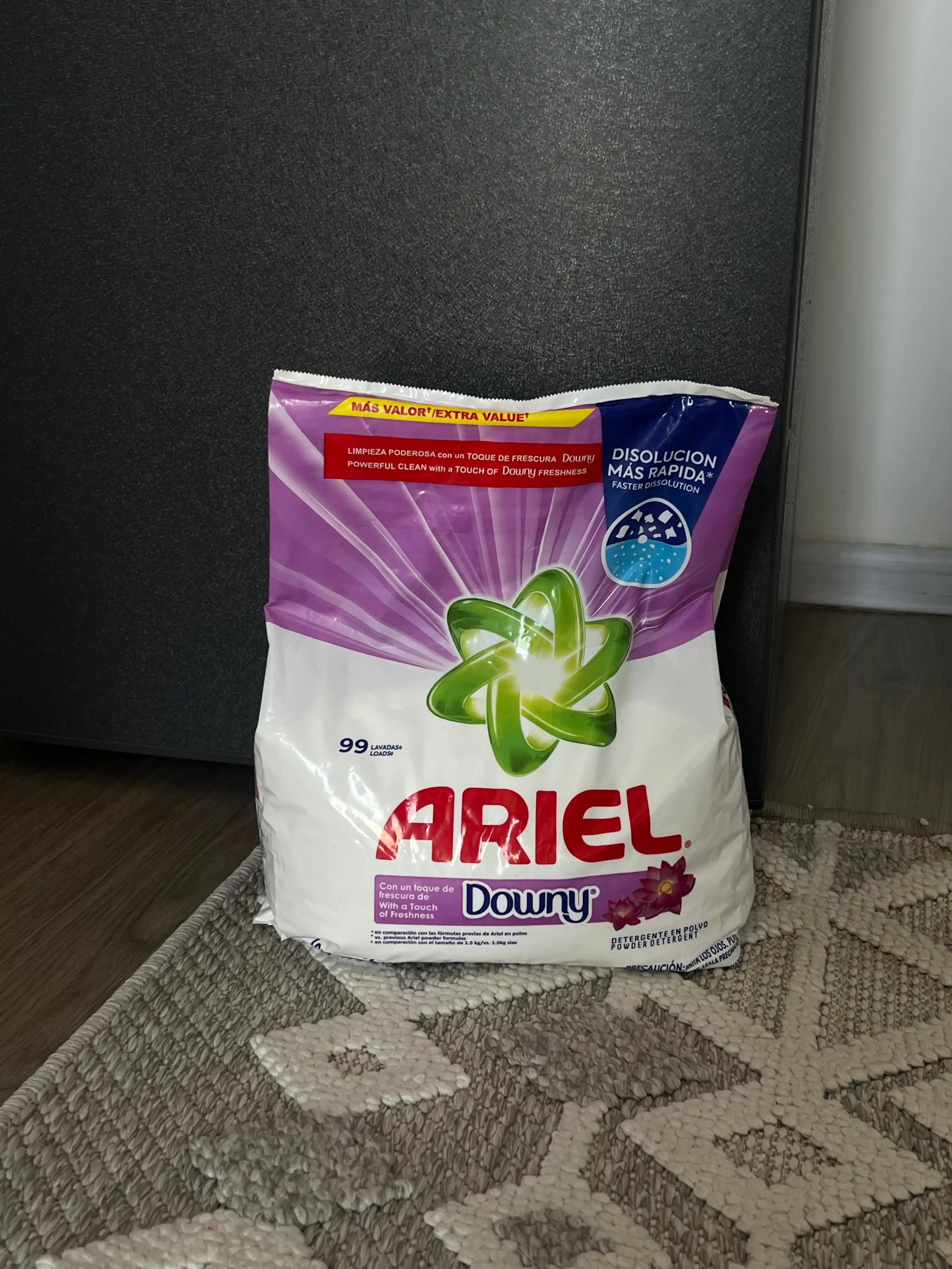 Ariel Aqua Пудра с Downy — стиральный порошок, свежесть и чистота, 3 кг