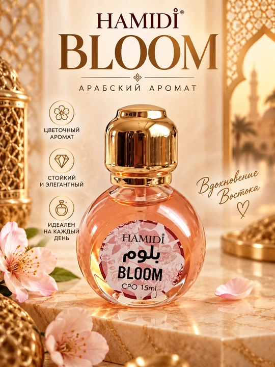 Hamidi CPO 15 ml arab moyli atirlari - Musk Tahara, Chantilly, Golden Dust, Attar Oil