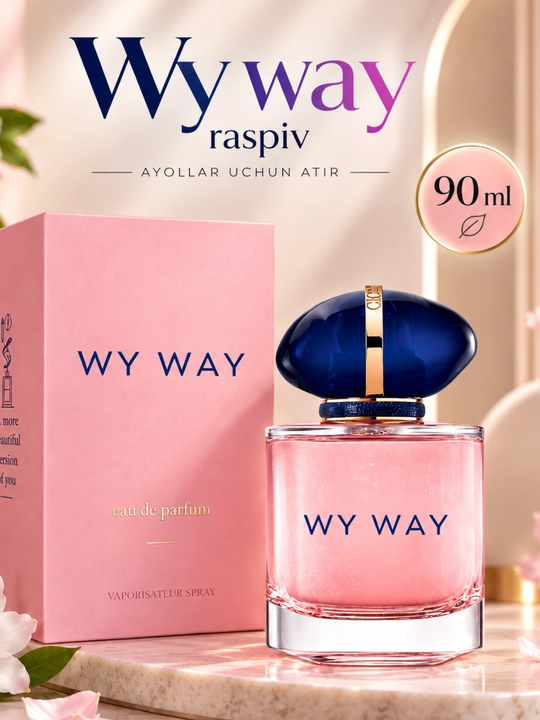 Ayollar va qizlar uchun parfyumlangan suv Wy Way, probnik