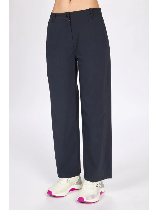 ANTA Women Pants Bar спортивные брюки Cold Black, чёрные
