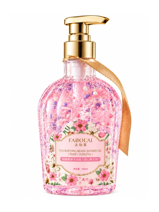 FABOL’AI Petal Shower Gel гель для душа с лепестками цветов, 500 мл