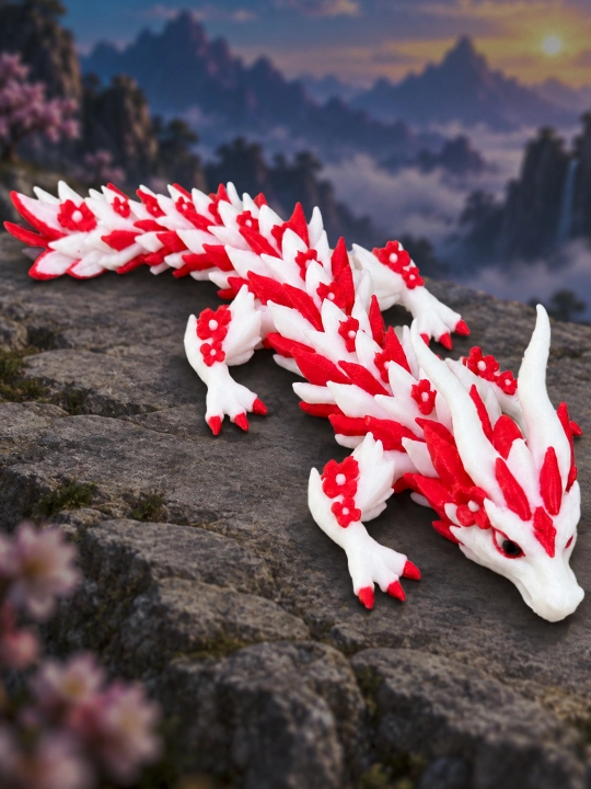 "Gulli ajdaho" harakatlanuvchi figurasi, "Sakura" stressga qarshi o'yinchoq - 