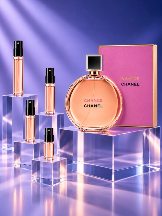 Chanel Chance ayollar atirlari, parfyumeriya suvi Eau de Parfum, gul-ziravor ifori - 