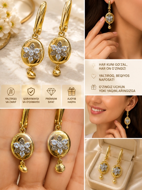 Серьги женские 