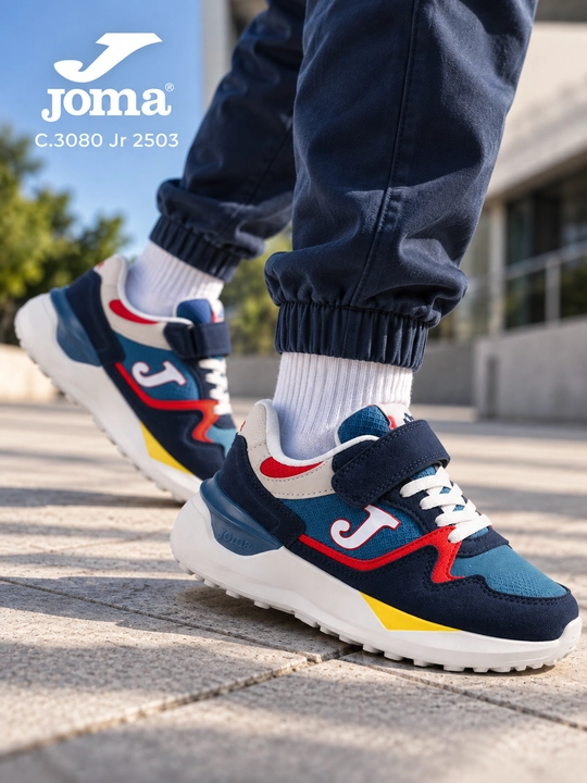 Детские повседневные кроссовки Joma C.3080 Jr 2503 на липучке