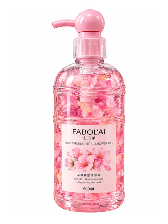 FABOL’AI Petal Shower Gel увлажняющий гель для душа, с цветочным ароматом, 500 мл